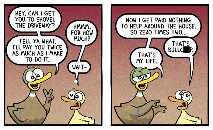 Fowl Language Comics: 30 Witty And Relatable Cartoons By Brian Gordon Featuring Human-Like Ducks