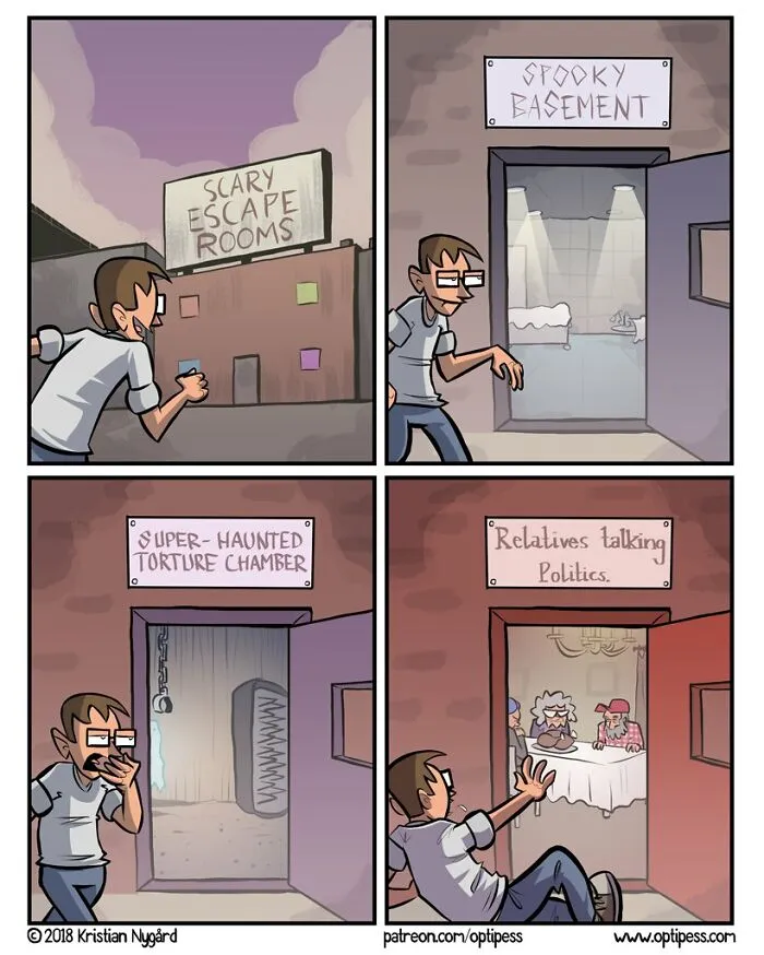 Artist Creates Comics With Unexpected Endings And Here Are 40 Of His Newest Ones