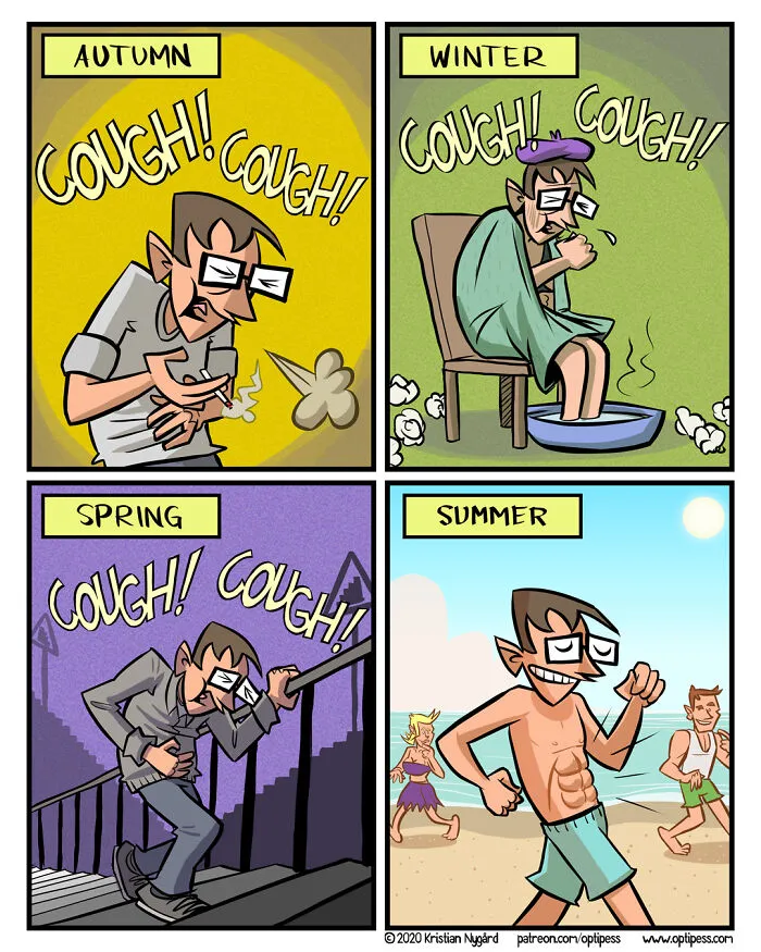 Artist Creates Comics With Unexpected Endings And Here Are 40 Of His Newest Ones