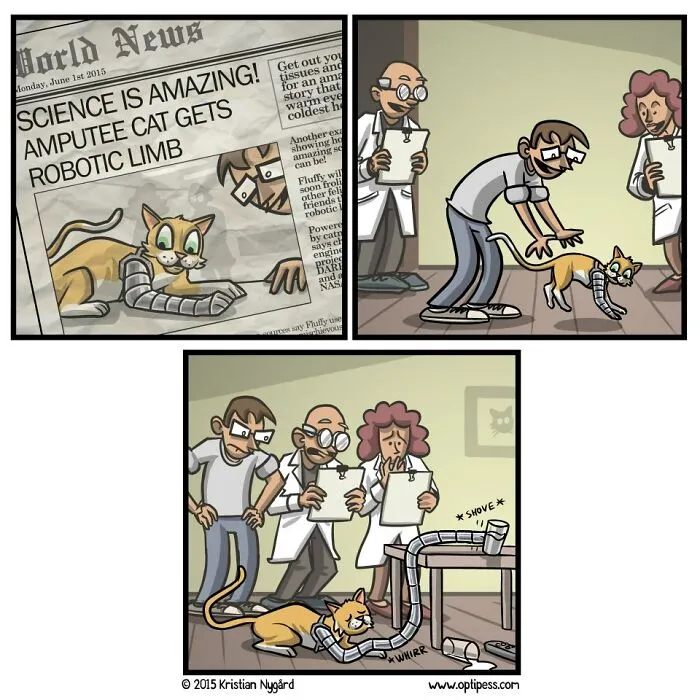 Artist Creates Comics With Unexpected Endings And Here Are 40 Of His Newest Ones