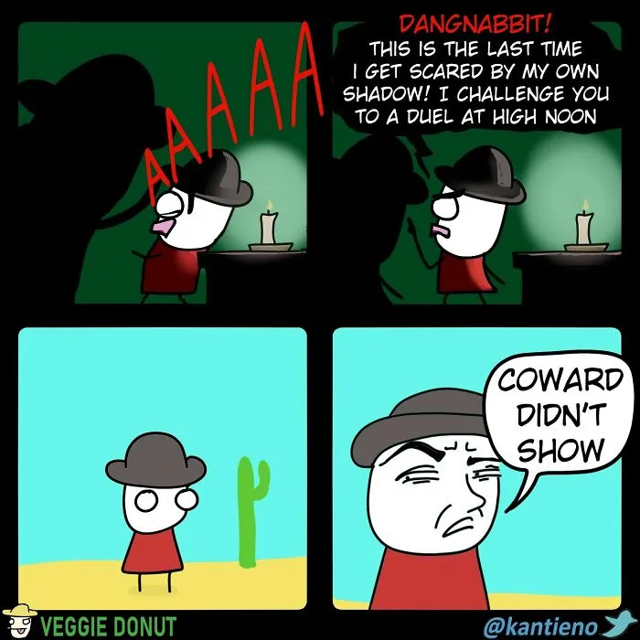 30 Chaotic Comics Mixed With Dark Humor Created By This Artist