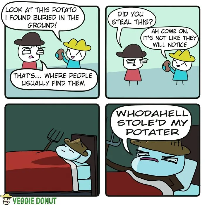 30 Chaotic Comics Mixed With Dark Humor Created By This Artist