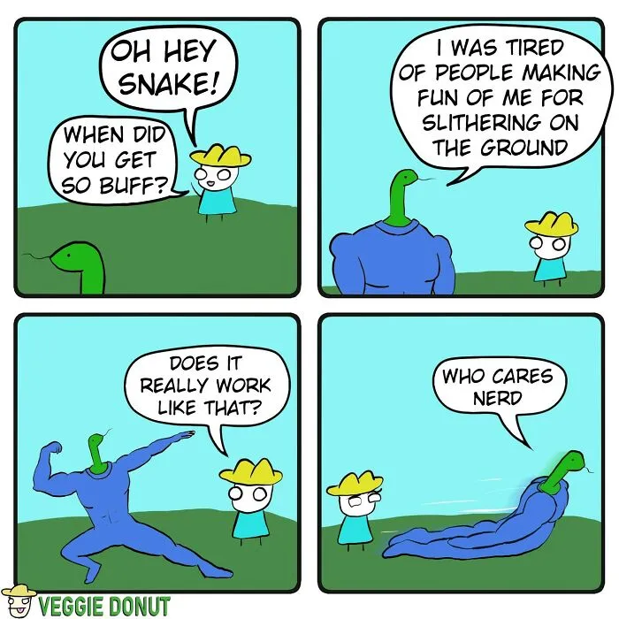 30 Chaotic Comics Mixed With Dark Humor Created By This Artist
