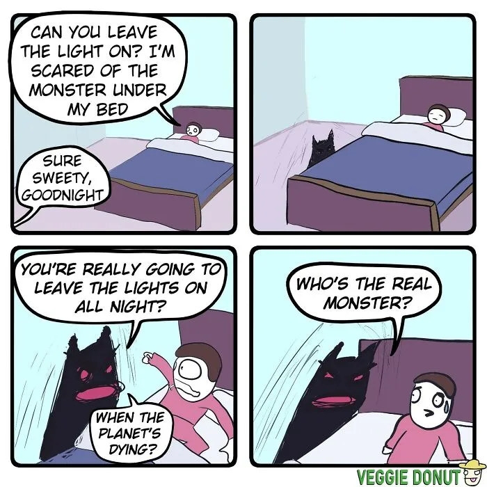 30 Chaotic Comics Mixed With Dark Humor Created By This Artist