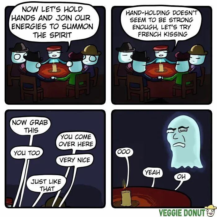 30 Chaotic Comics Mixed With Dark Humor Created By This Artist