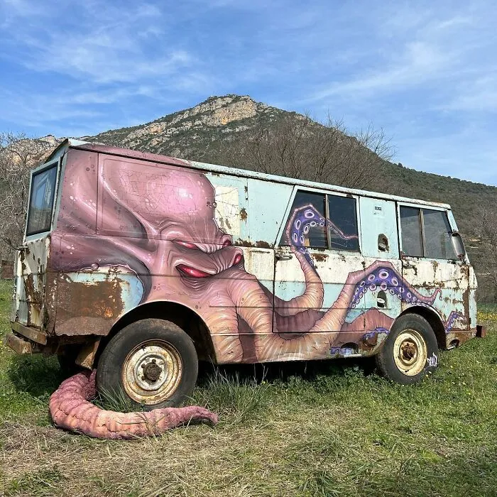 Darkly Twisted Graffiti Artwork Featuring Popular Characters By David Lozano (24 New Pics)