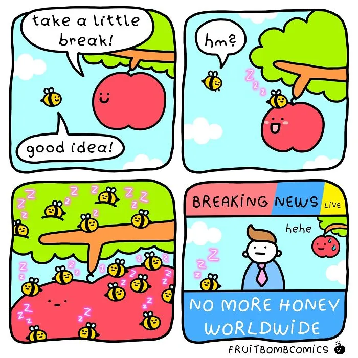 30 New Cartoons By "Fruit Bomb Comics" For Your Daily Dose Of Humor