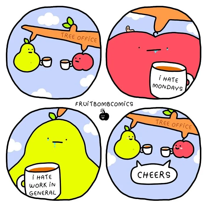 30 New Cartoons By "Fruit Bomb Comics" For Your Daily Dose Of Humor