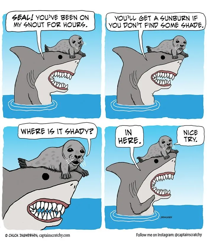 30 New Comics Portraying Animals In Funny Situations By This Artist