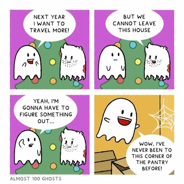 This Artist Makes Adorable Comics Showing The Funny Side Of The Afterlife (23 New Pics)