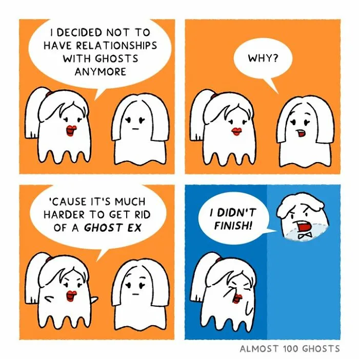 This Artist Makes Adorable Comics Showing The Funny Side Of The Afterlife (23 New Pics)