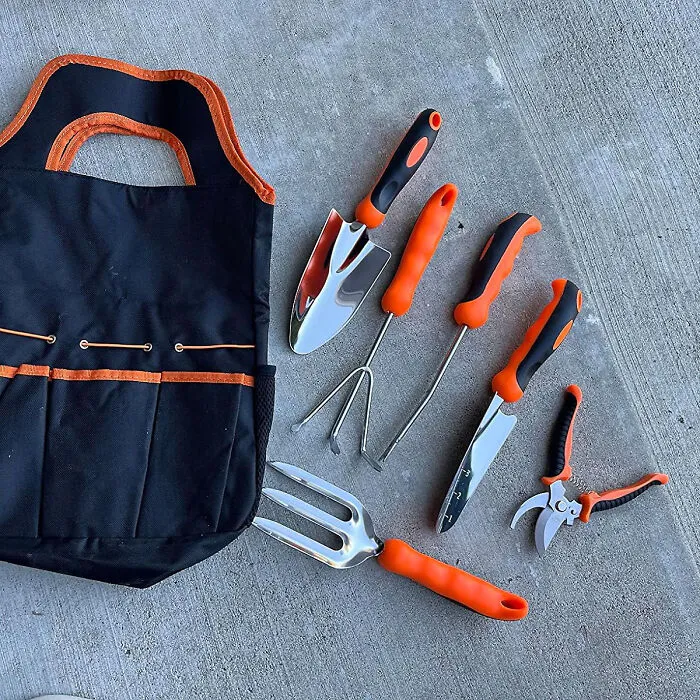 Dig Deeper Into Spring: <span Style="Font:inherit;color:#d74b1f;"> Garden Tool Set </Span> - Stainless Steel Mastery For The Avid Gardener