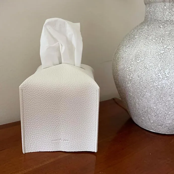 Keep Your Tissues Neatly Tucked Away With This Sleek <span Style="Font:inherit;color:#d74b1f;"> Tissue Box Cover Holder </Span>