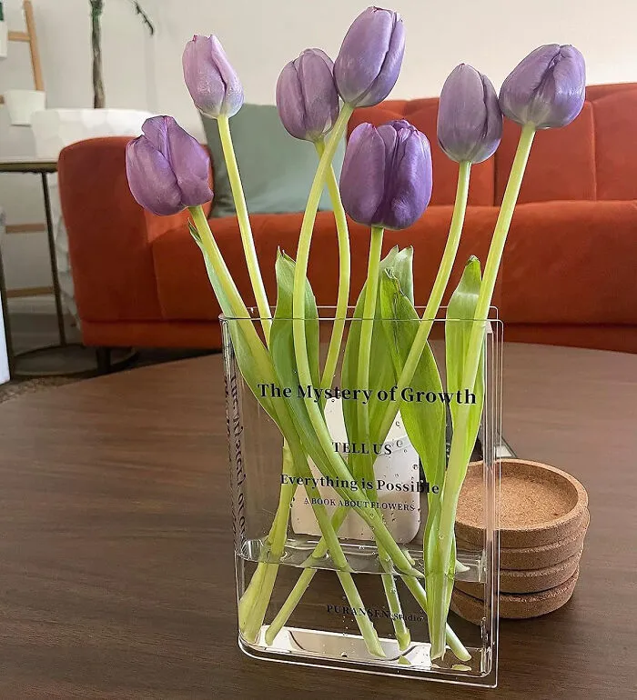 Pages And Petals: A Clever Twist On Home Decor - <span Style="Font:inherit;color:#d74b1f;"> Bookend Vase </Span> For Flowers