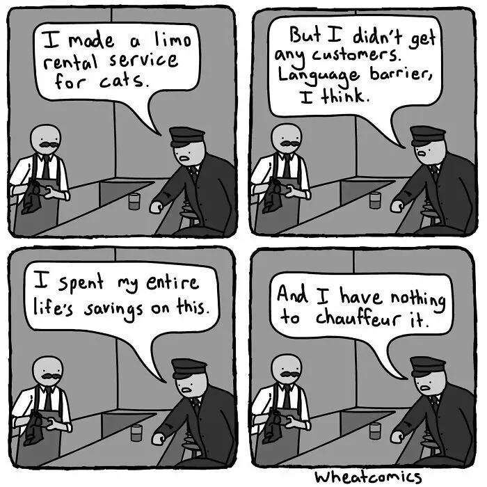 30 Hilarious Pun-Filled Comics By This Artist