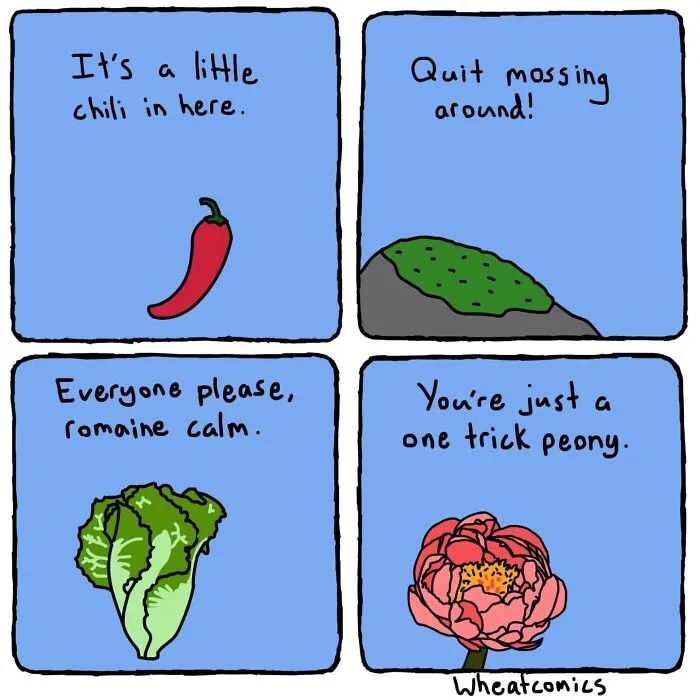 30 Hilarious Pun-Filled Comics By This Artist
