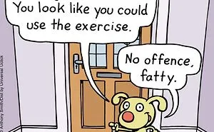 Artist Makes 30 Hilarious One-Panel Comics About A Cute Dog And His Daily Dilemmas