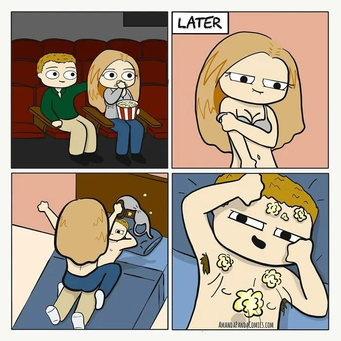 30 Hilarious Comics Depicting Ordinary Situations With A Chaotic Twist By Artist Amanda Panda