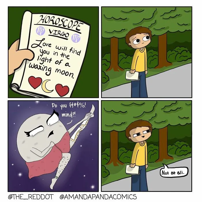 30 Hilarious Comics Depicting Ordinary Situations With A Chaotic Twist By Artist Amanda Panda