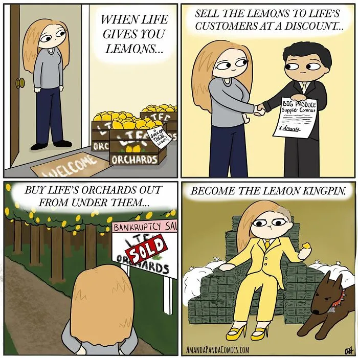 30 Hilarious Comics Depicting Ordinary Situations With A Chaotic Twist By Artist Amanda Panda