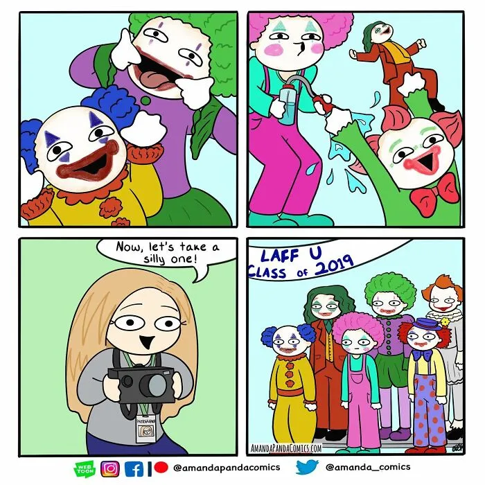 30 Hilarious Comics Depicting Ordinary Situations With A Chaotic Twist By Artist Amanda Panda