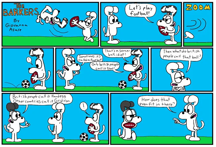 I Made 25 Comics About These 4 Dogs In Random Situations