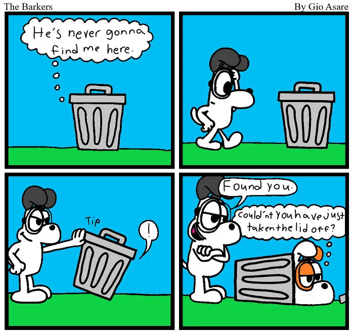 I Made 25 Comics About These 4 Dogs In Random Situations