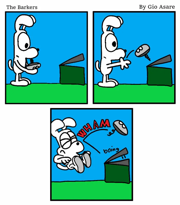 I Made 25 Comics About These 4 Dogs In Random Situations