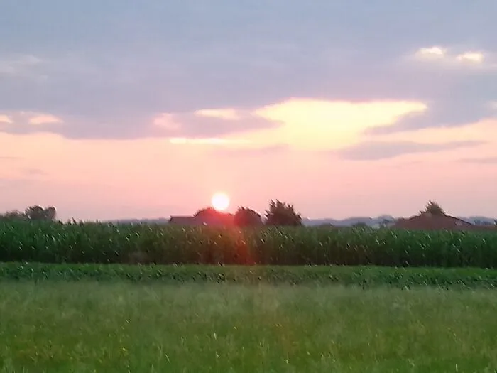 Sunset In Austria