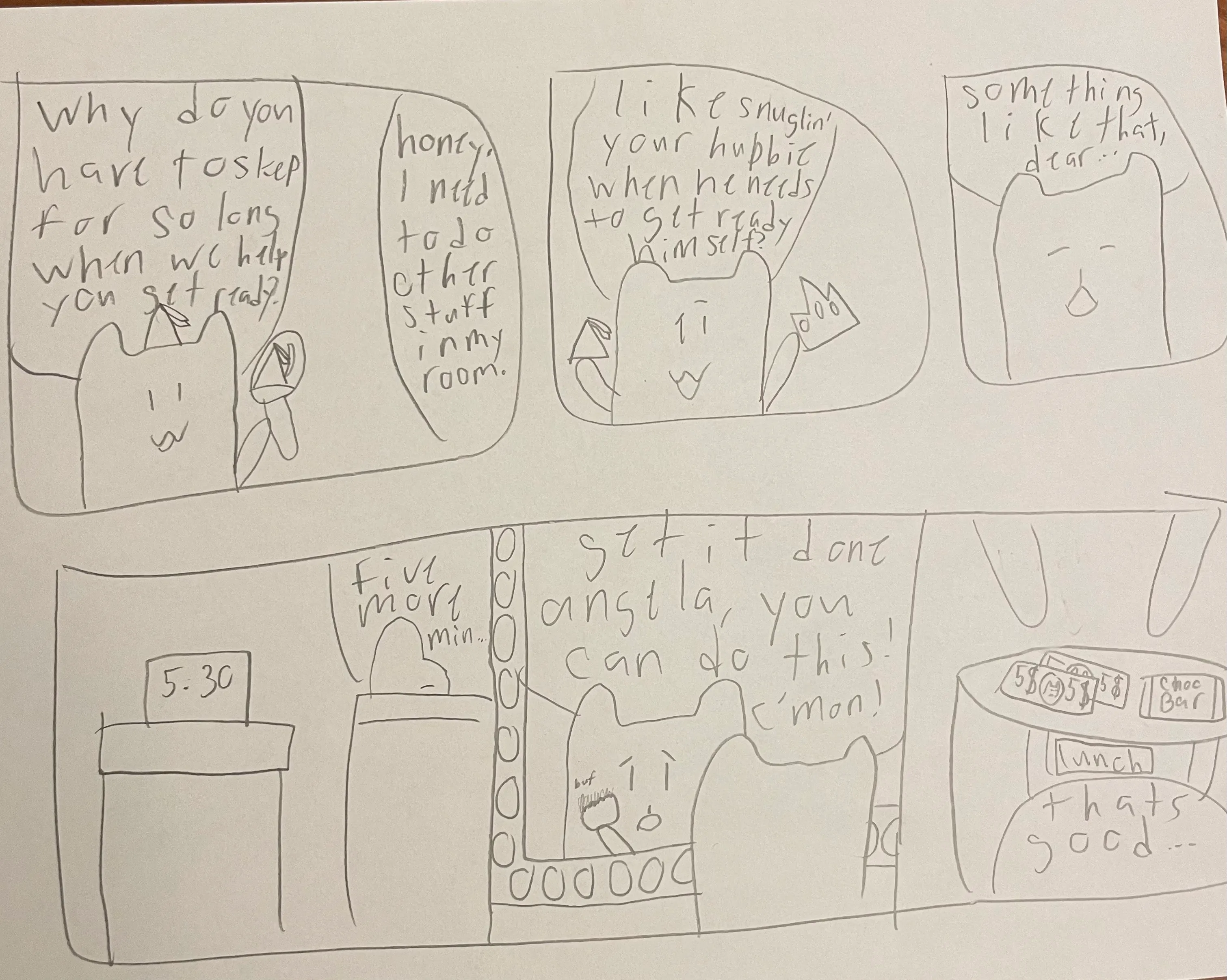 I Made Comics About A Family Of Cats