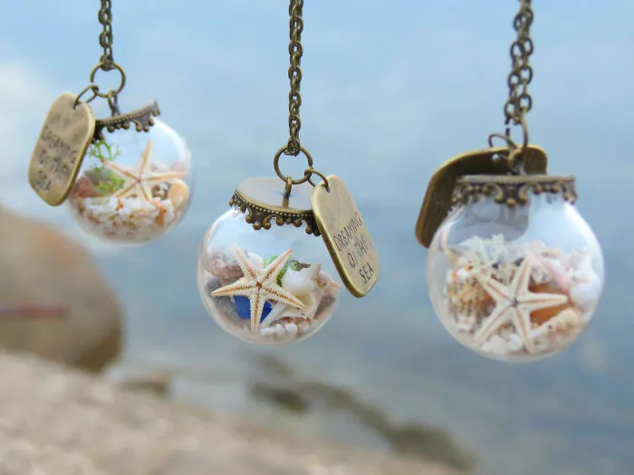 I Made Jewellery Using Shells From An Enchanting Beach