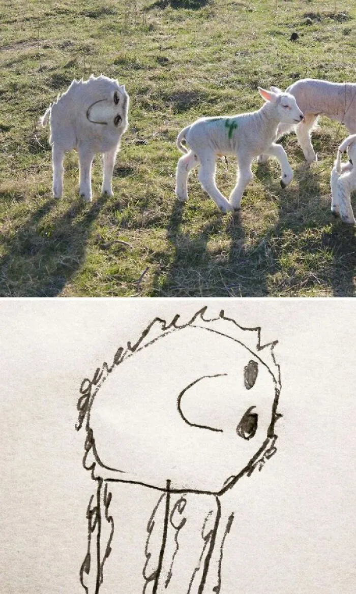 If Kids' Drawings Were Real (31 Pics)