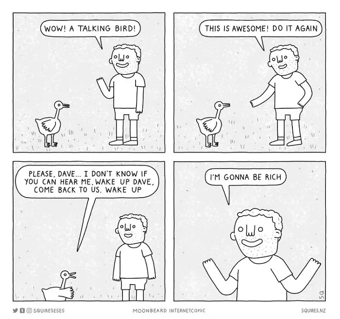 “Squires”: 30 Hilarious Comics With Unexpected Twists By Artist From New Zealand
