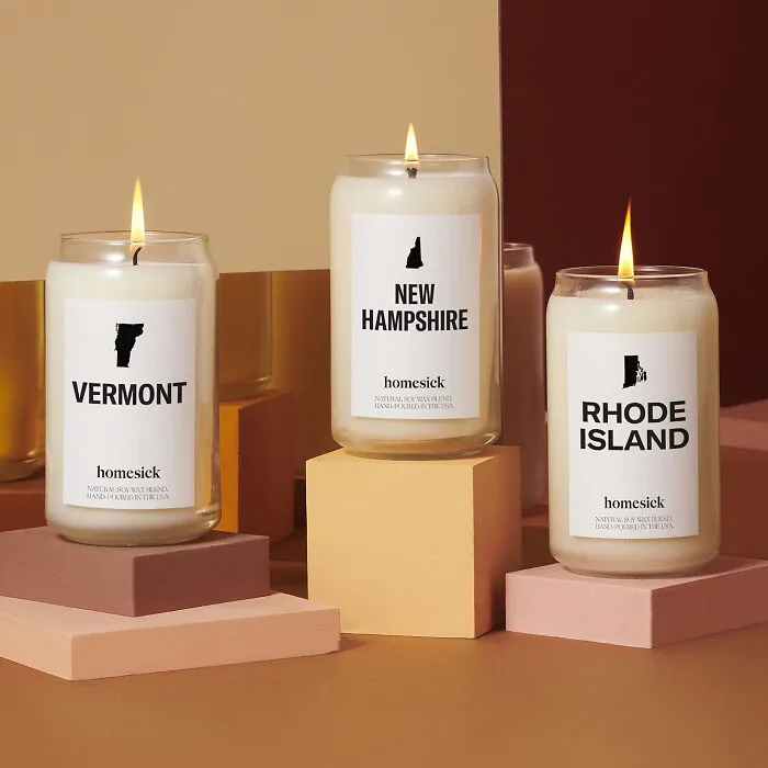 Home Sweet Home Candle: <span Style="Font:inherit;color:#d74b1f;"> Premium Scented Soy Candle </Span> With Apple, Maple, And Eucalyptus Scents - Natural Blend For Relaxation