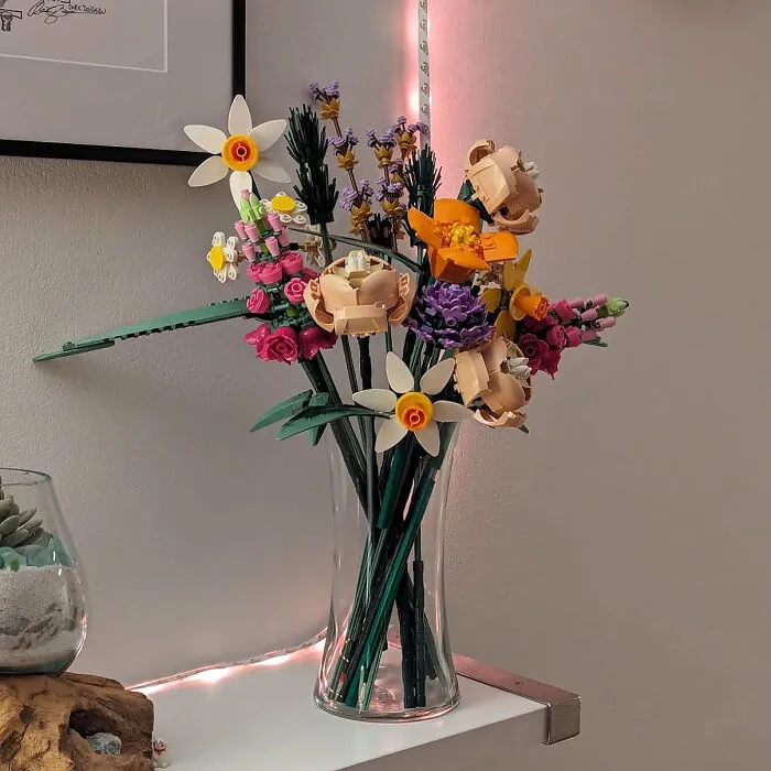 Nurture Your Connection: <span Style="Font:inherit;color:#d74b1f;"> LEGO Icons Flower Bouquet Building Set </Span> - A Botanical And Beautiful Reminder Of Love Across The Miles!