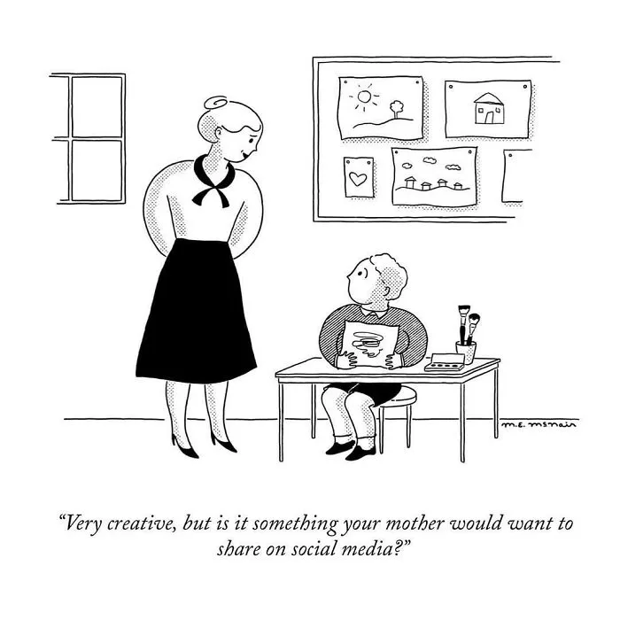 35 Delightfully Funny One-Panel Comics By Elisabeth McNair