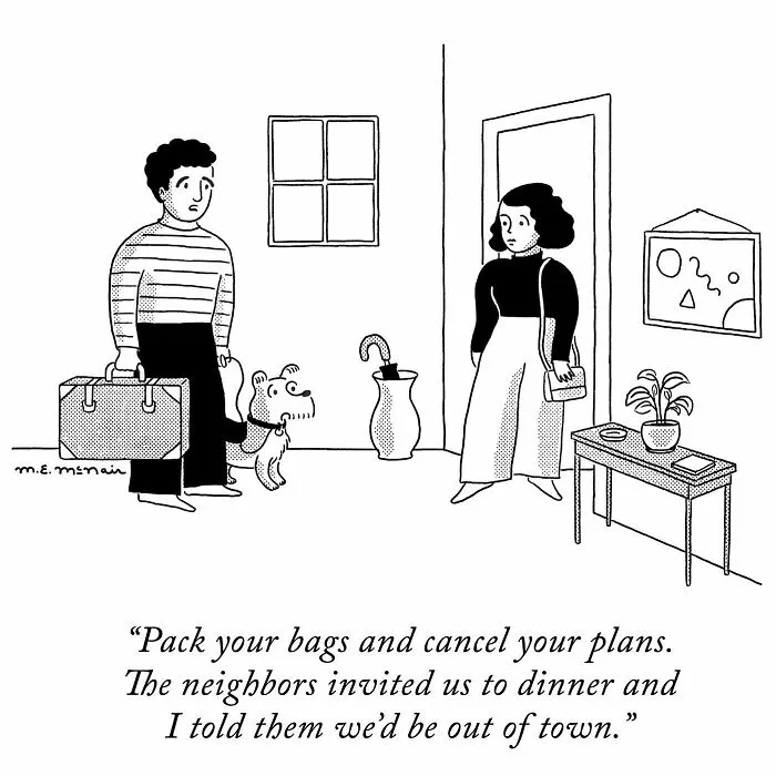 35 Delightfully Funny One-Panel Comics By Elisabeth McNair