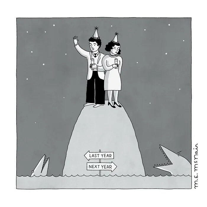 35 Delightfully Funny One-Panel Comics By Elisabeth McNair