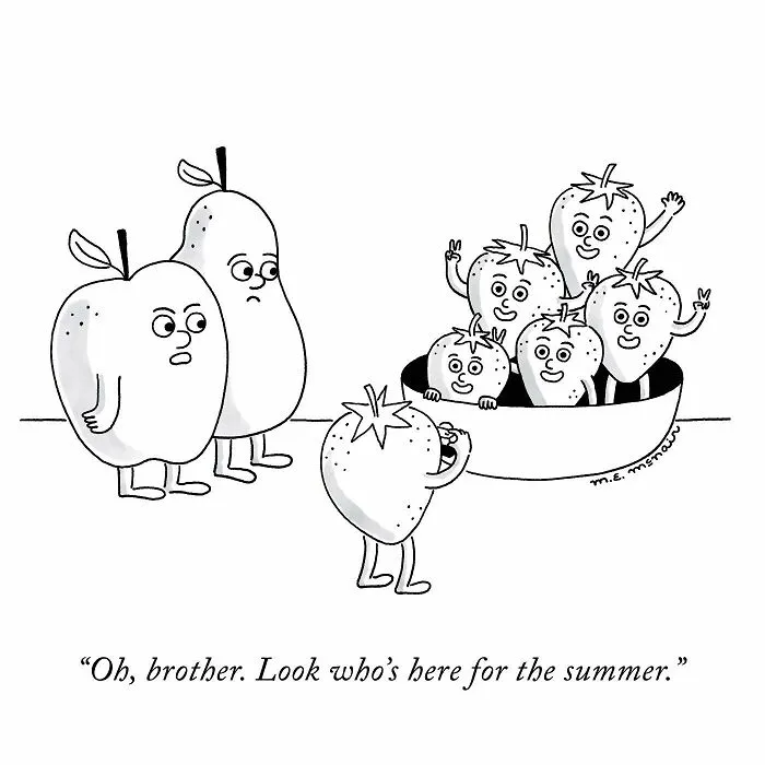 35 Delightfully Funny One-Panel Comics By Elisabeth McNair