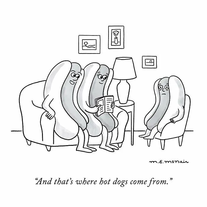 35 Delightfully Funny One-Panel Comics By Elisabeth McNair