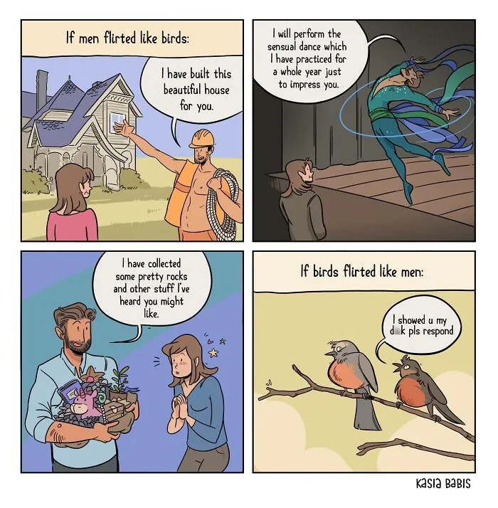 30 Sarcastic Comics Featuring Random Topics By Kasia Babis