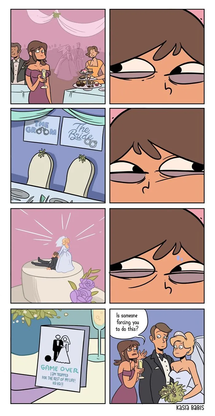 30 Sarcastic Comics Featuring Random Topics By Kasia Babis