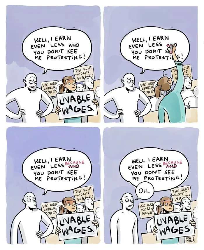 30 Sarcastic Comics Featuring Random Topics By Kasia Babis
