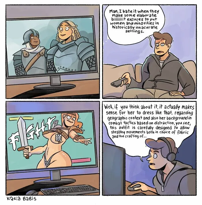 30 Sarcastic Comics Featuring Random Topics By Kasia Babis