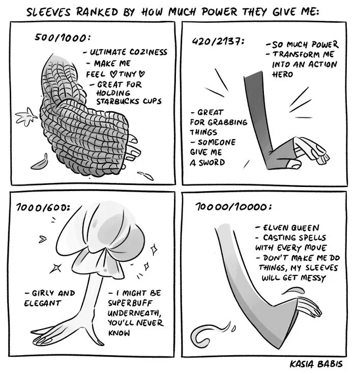 30 Sarcastic Comics Featuring Random Topics By Kasia Babis