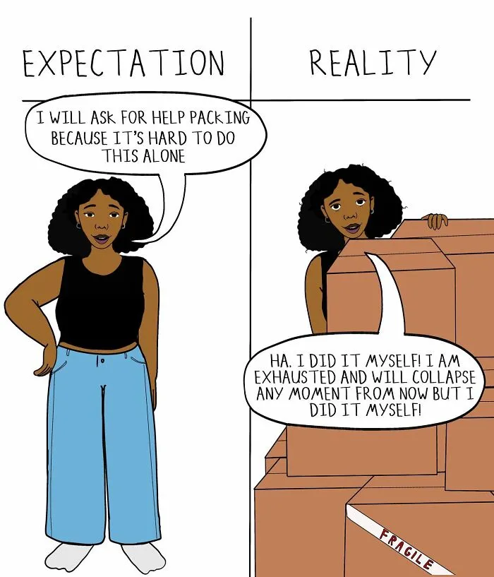 Life's Little Paradoxes: 13 Comics By Sarah Akinterinwa Offering Insight And Humor