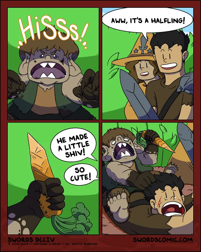 My 20 Humorous Comics Featuring Mythical Creatures And Swords (New Pics)