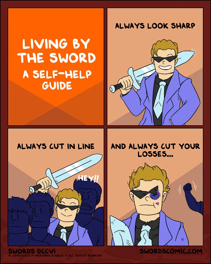 My 20 Humorous Comics Featuring Mythical Creatures And Swords (New Pics)
