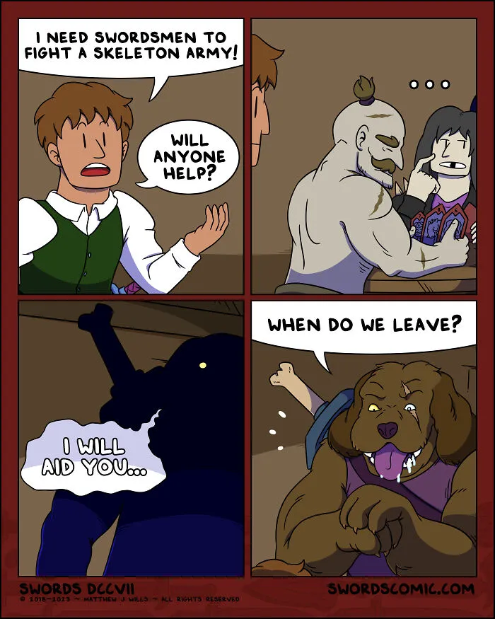 My 20 Humorous Comics Featuring Mythical Creatures And Swords (New Pics)
