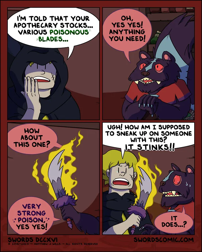 My 20 Humorous Comics Featuring Mythical Creatures And Swords (New Pics)
